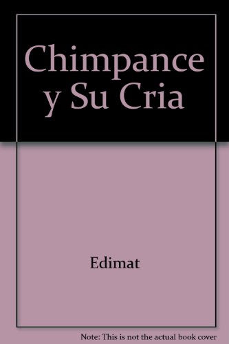 Chimpance y su cria -animales de granja