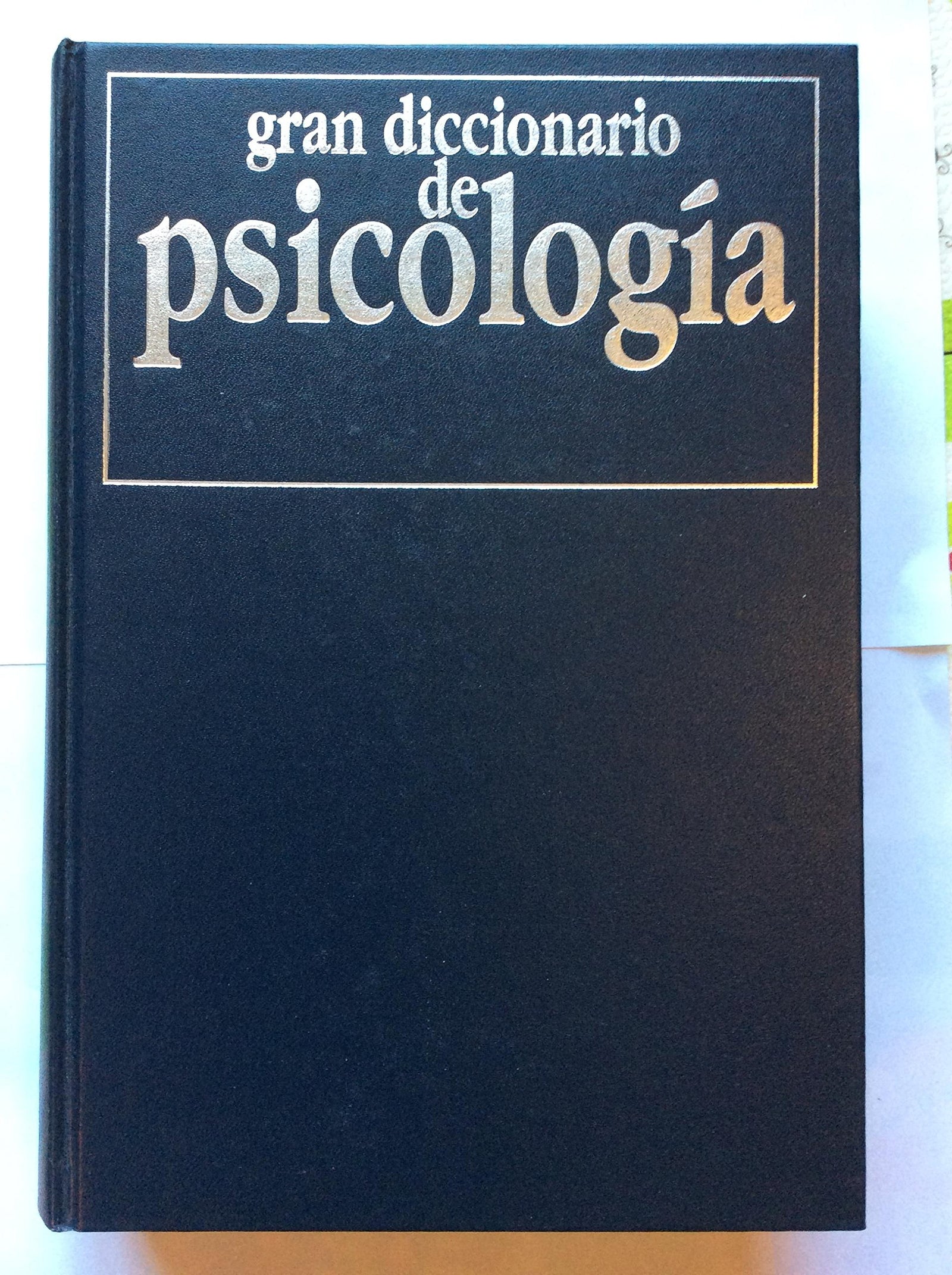 Gran diccionario de psicologia