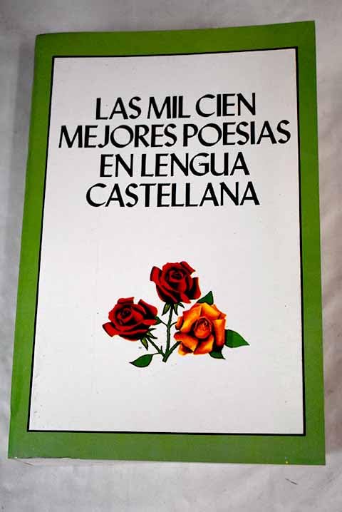 Las mil mejores poesias en lenguacastellana