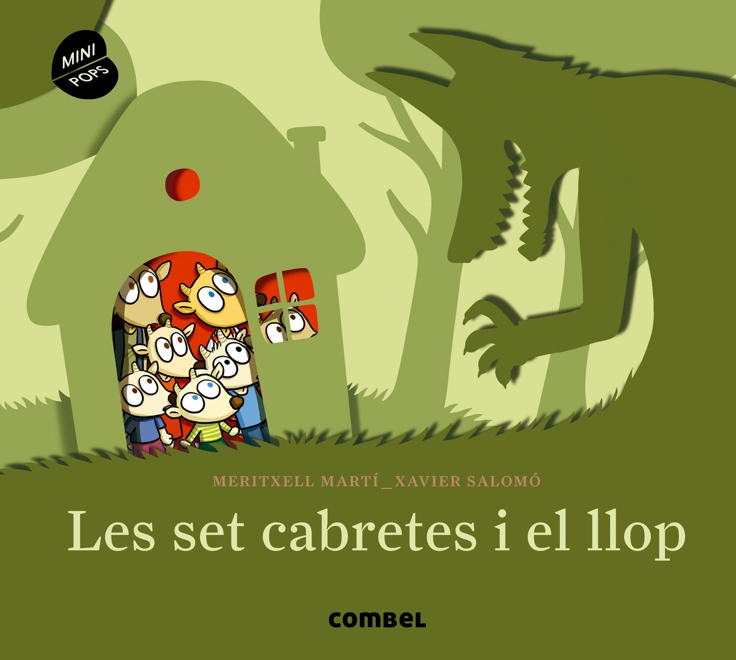 Les set cabretes i el llop: 5 (Mini Pops)