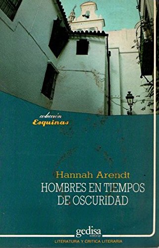 Hombres en tiempo de oscuridad