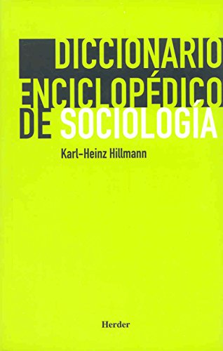 Diccionario enciclopédico de sociología (SIN COLECCION)