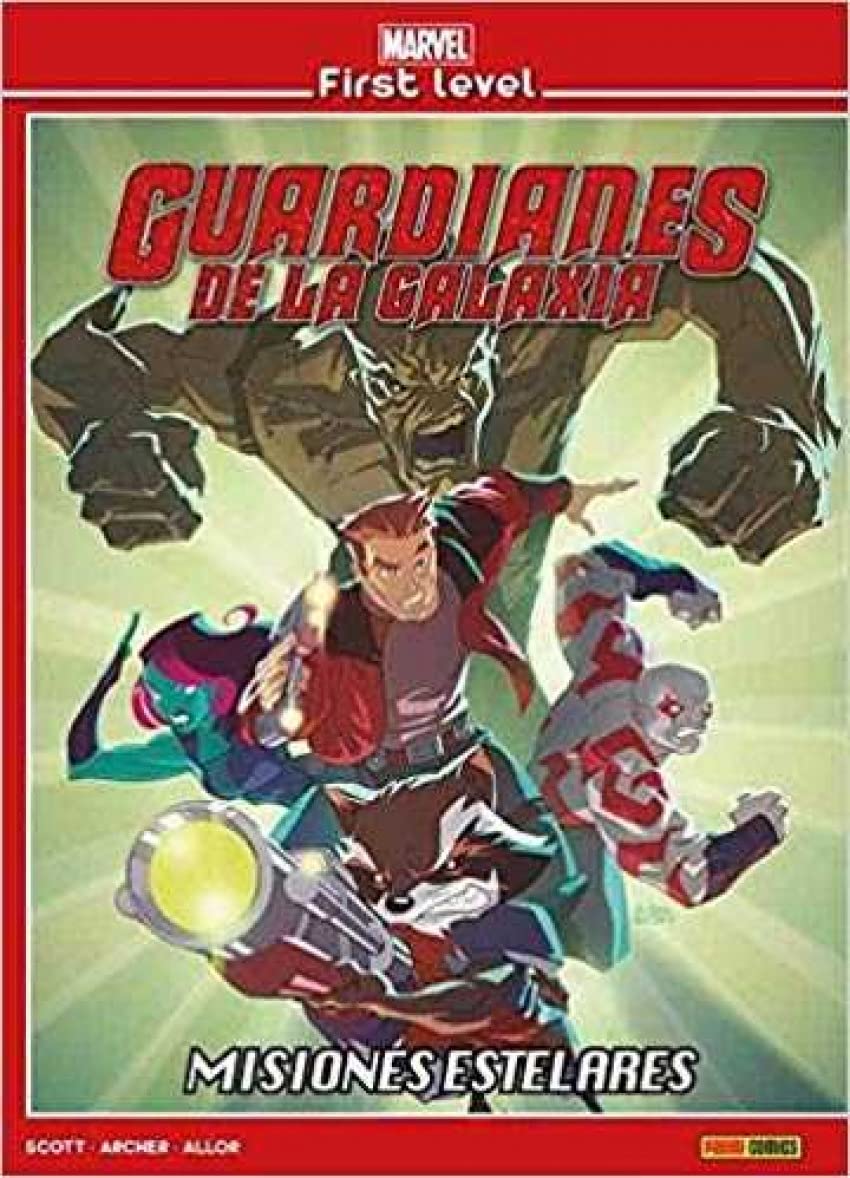 5 Guardianes de la Galaxia. Misiones estelares (MARVEL FIRST LEVEL)