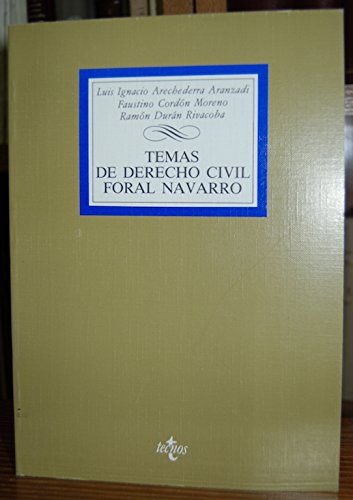 Temas de derecho civil foral Navarro