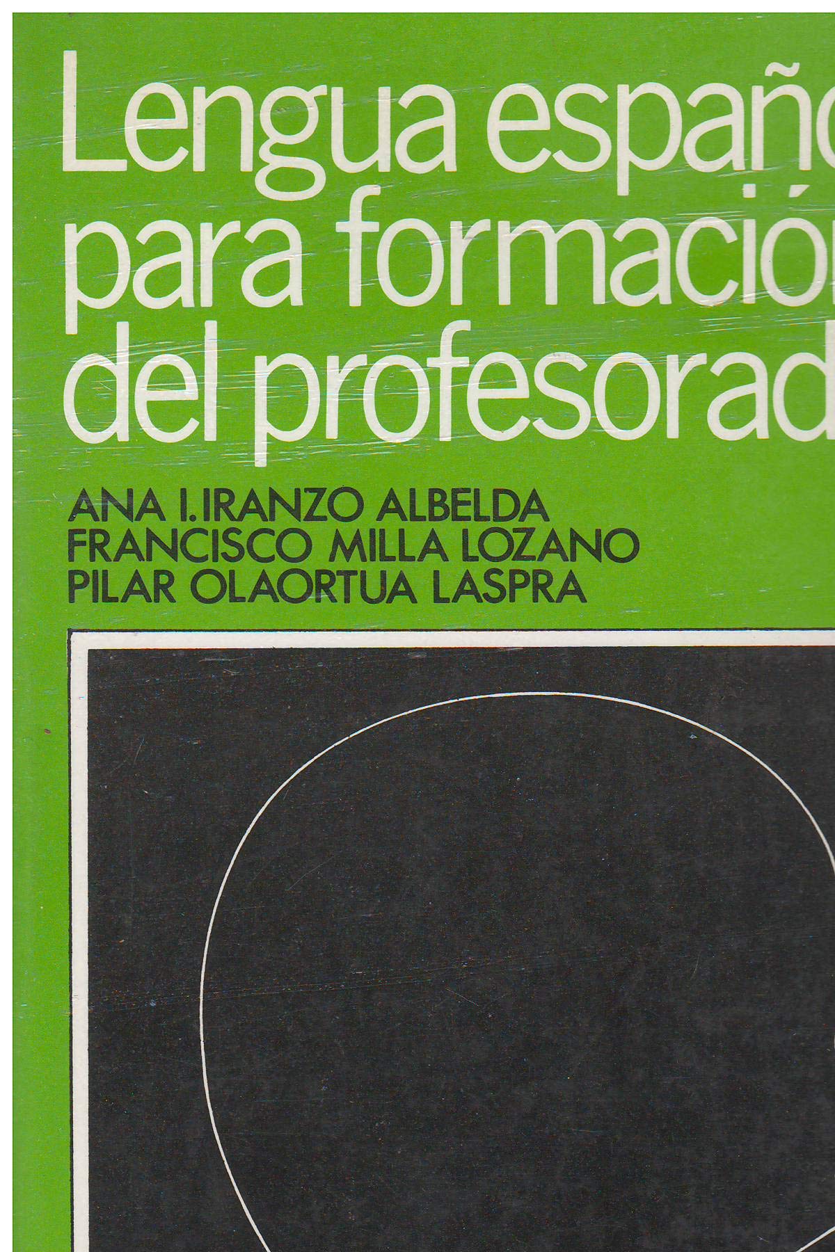 Lengua española para formación del profesorado