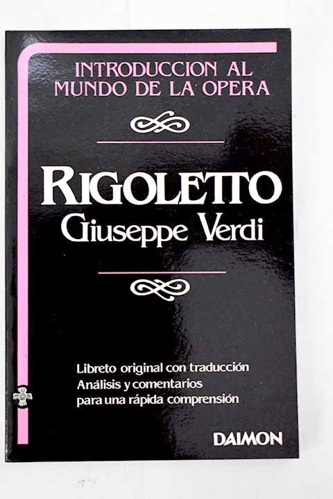 RIGOLETTO. GIUSEPPE VERDI