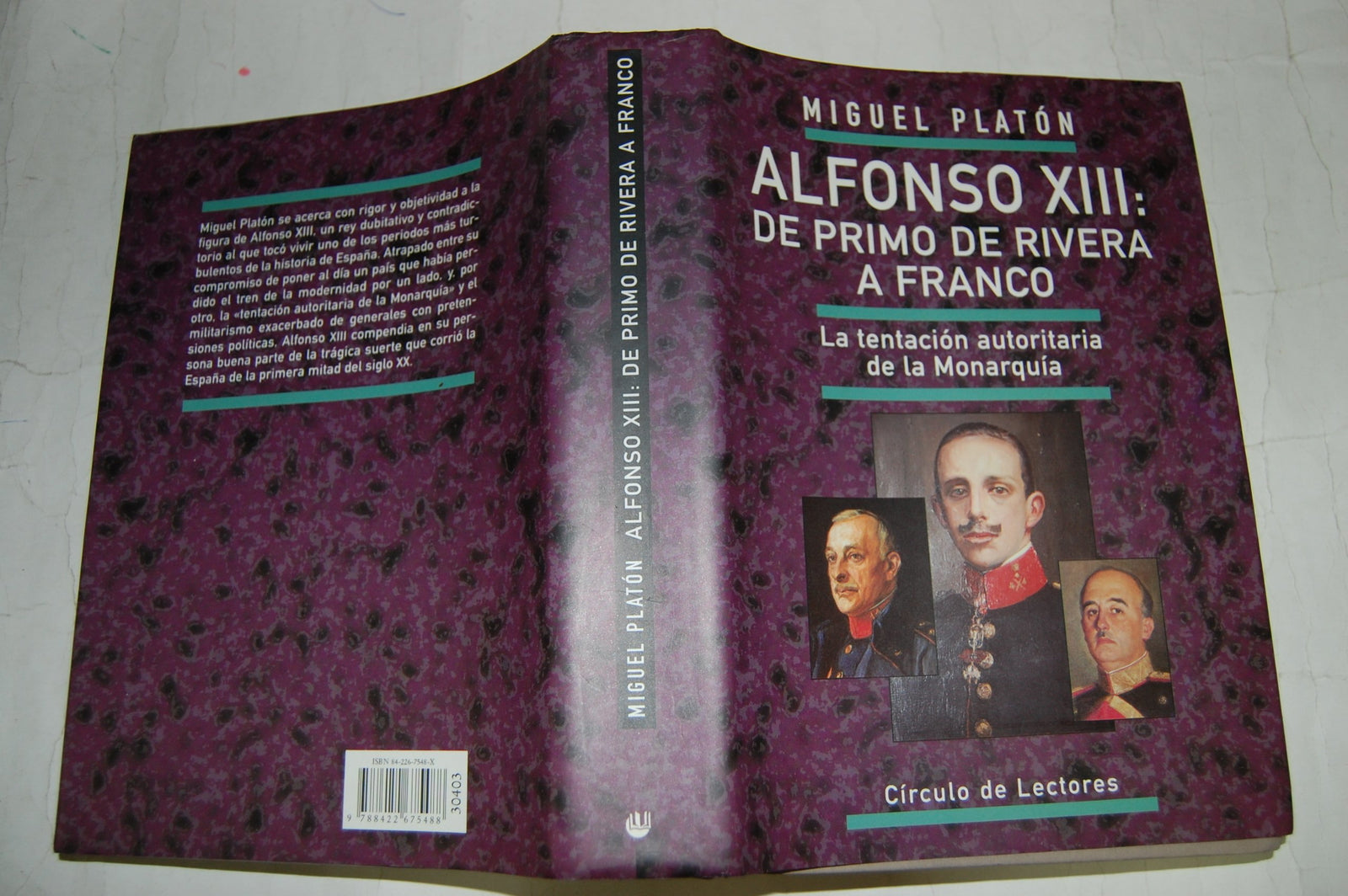 Alfonso XIII: de primo de Rivera afranco: la tentacion autoritaria de la monarquia