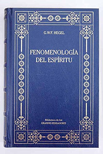 Fenomenologia del espiritu