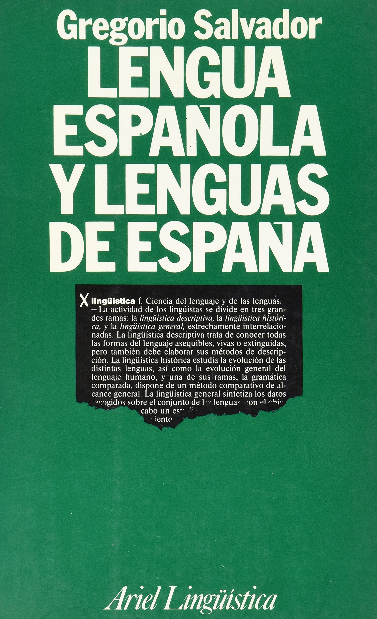 Lengua española y lenguas de España