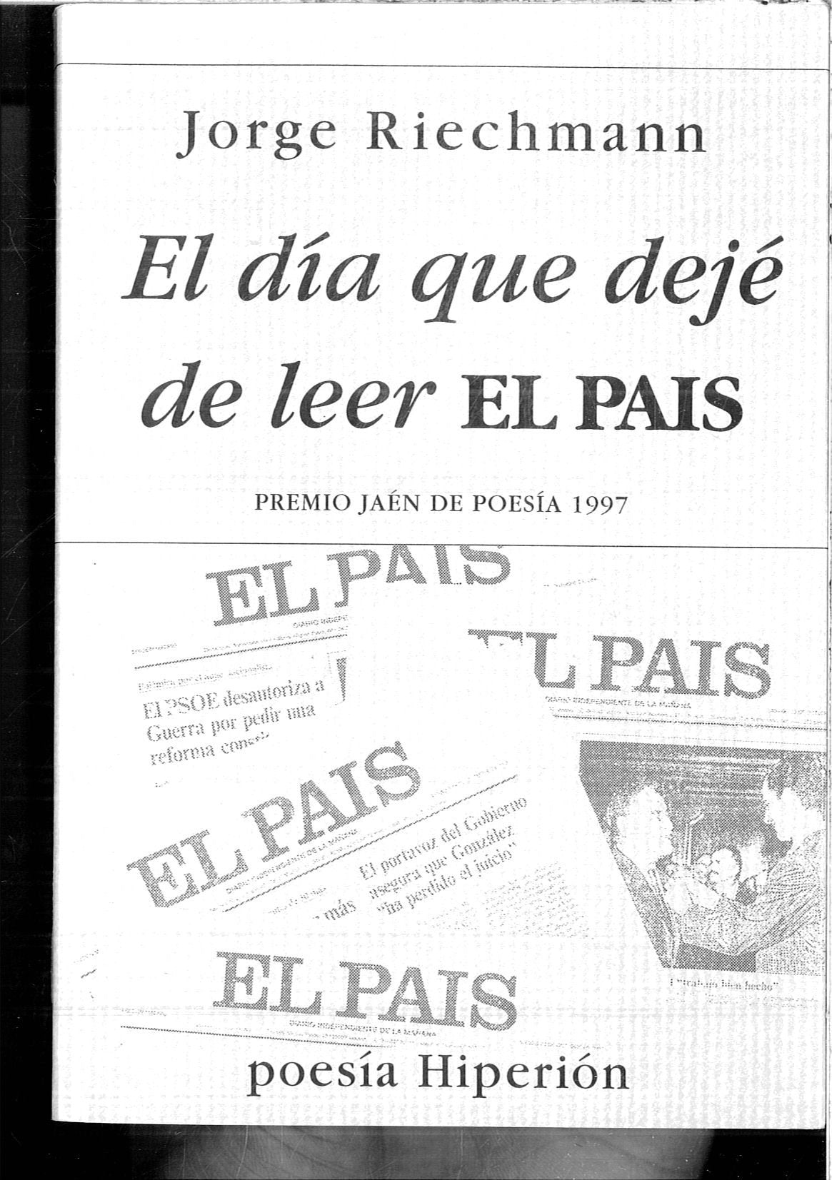 El día que dejé de leer 