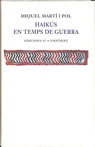Haikús en temps de guerra (Poesia)