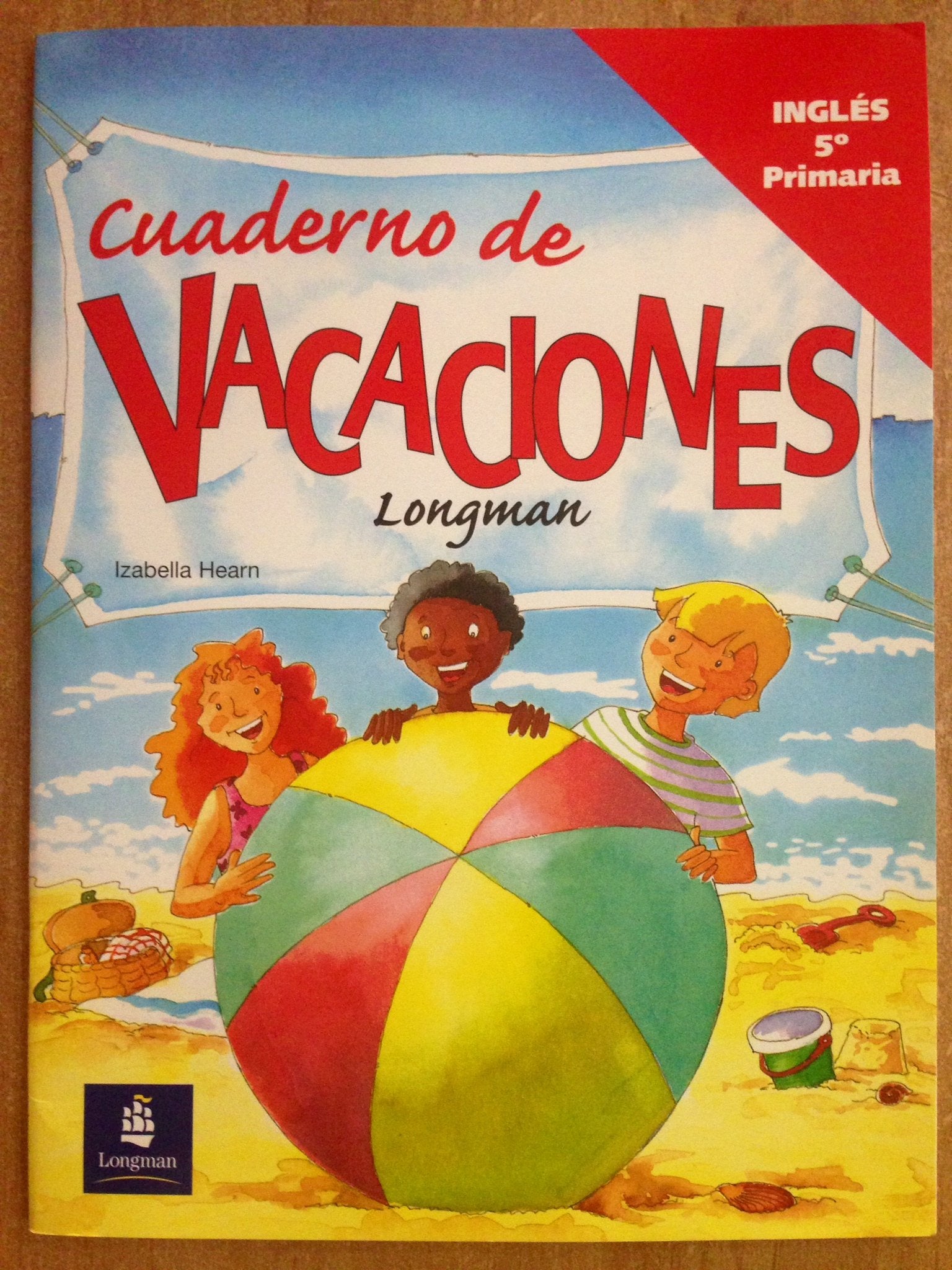 Cuaderno de vacaciones, ingles 5. primaria
