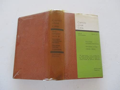 Apuntes carpetovetonicos (novelas cortas 1941-1956)