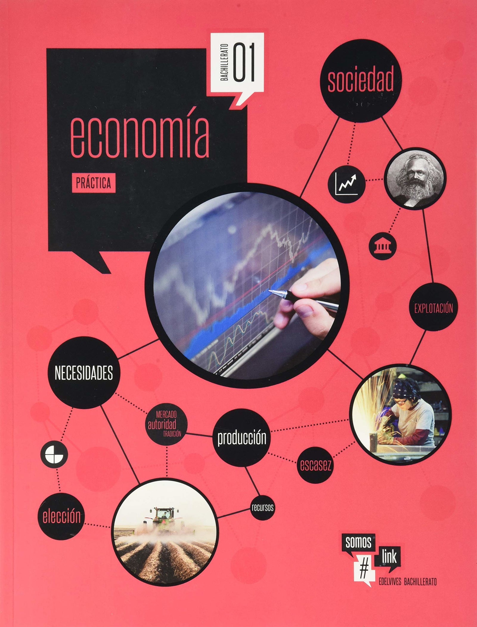 Bach 1 - Economia - Practica - #somoslink - 9788426399489