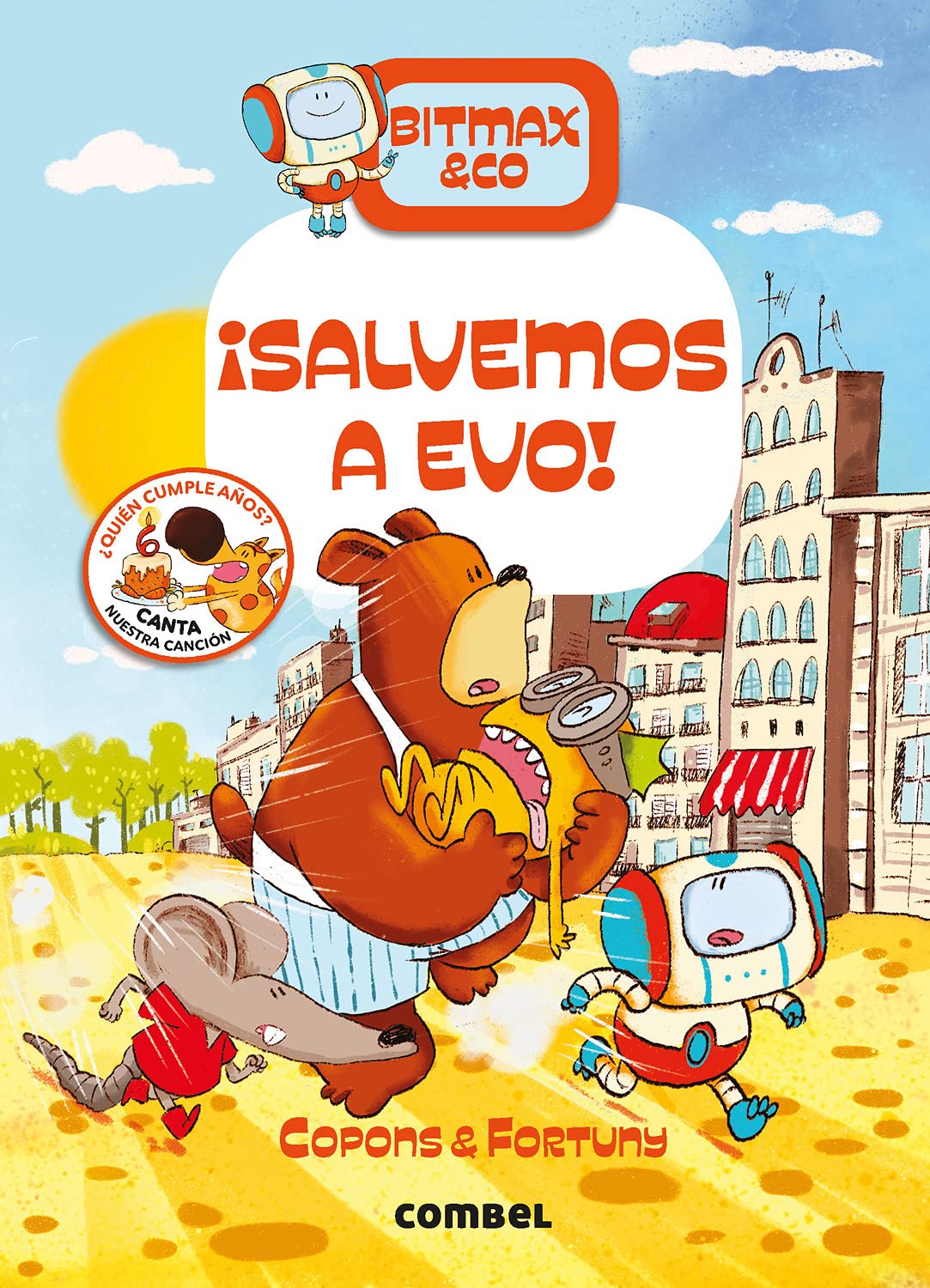 Bitmax 5: ¡Salvemos a Evo! - La Novela Gráfica para Primeros Lectores (Bitmax & Co.)