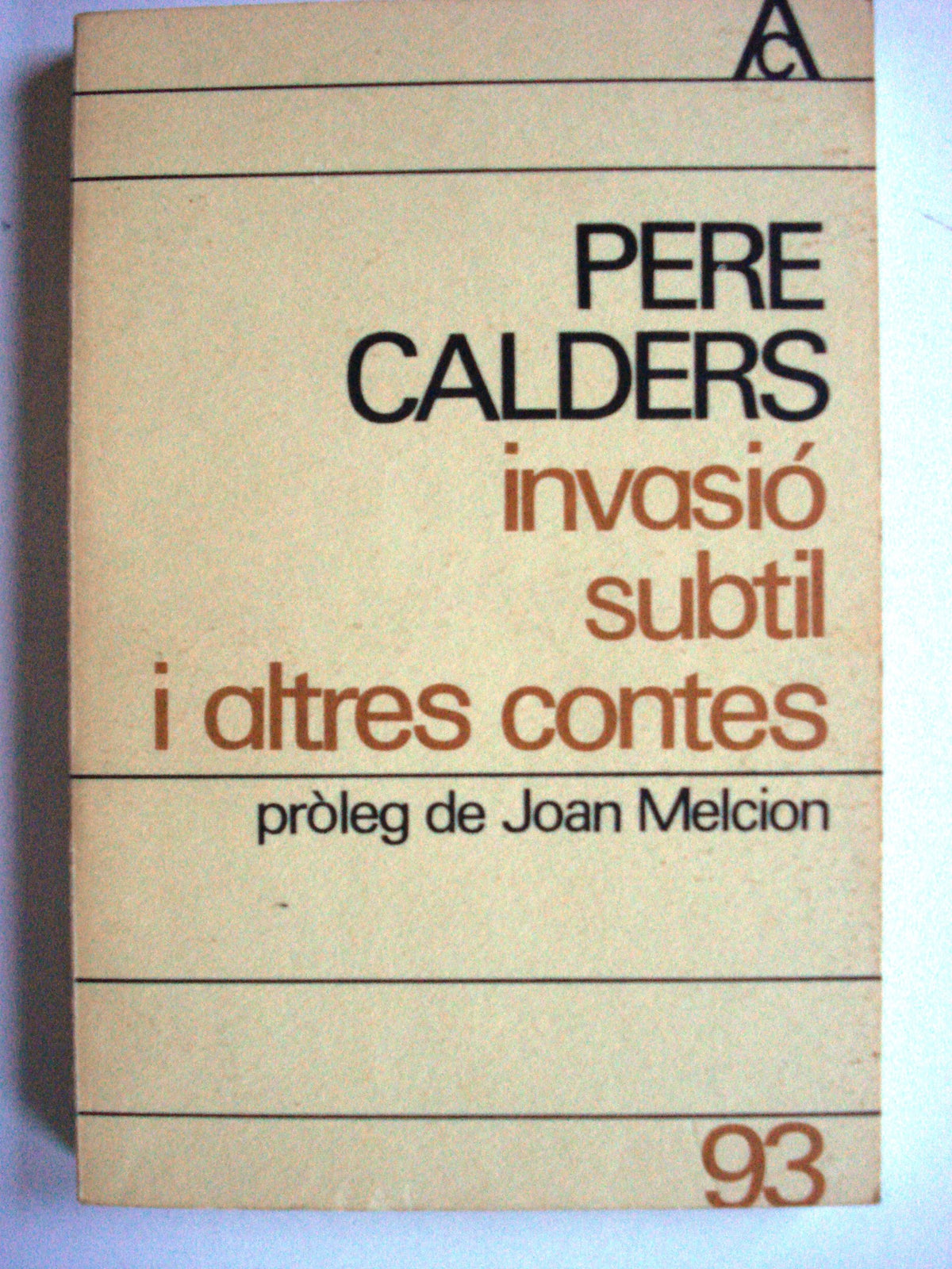 Invasió subtil i altres contes