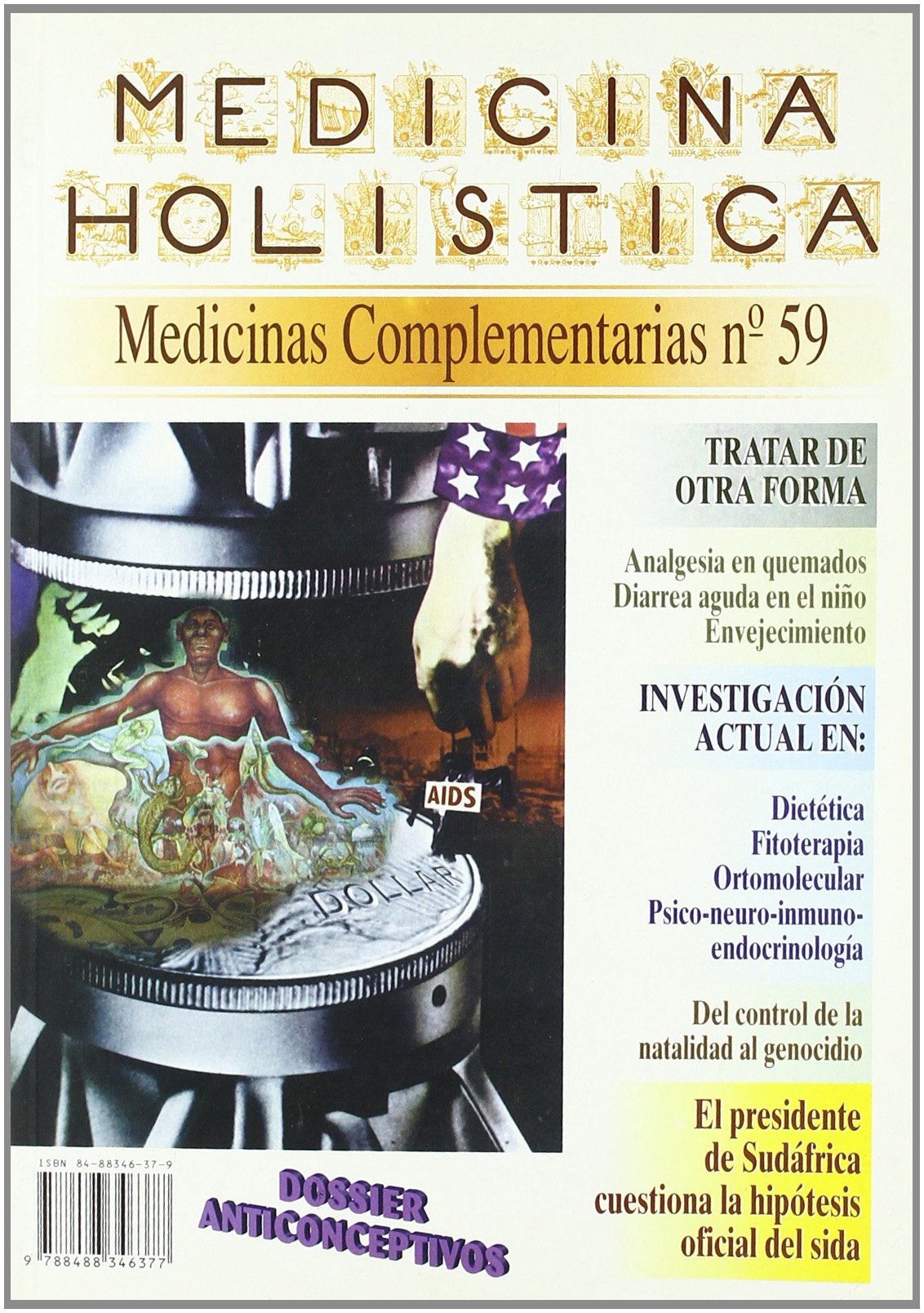 Medicinas Complementarias Nº 59. Revista Medicina Holistica (Diarrea,Dietetica..