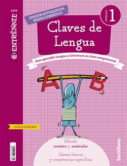 CUADERNO CLAVES DE LENGUA SERIE ENTRENATE 1 PRIMARIA - 9788413159096 (ENTRENATE/COMPETENCIA)