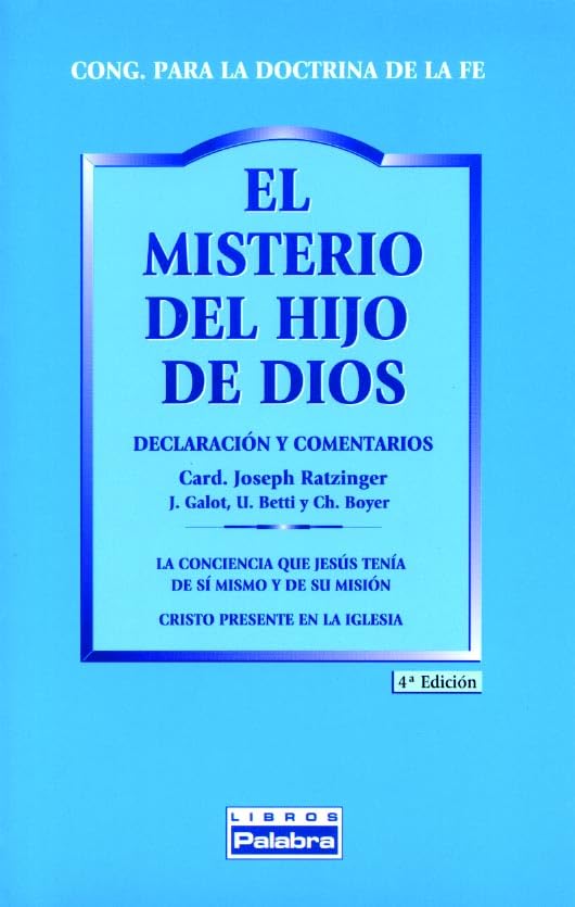 El misterio del Hijo de Dios