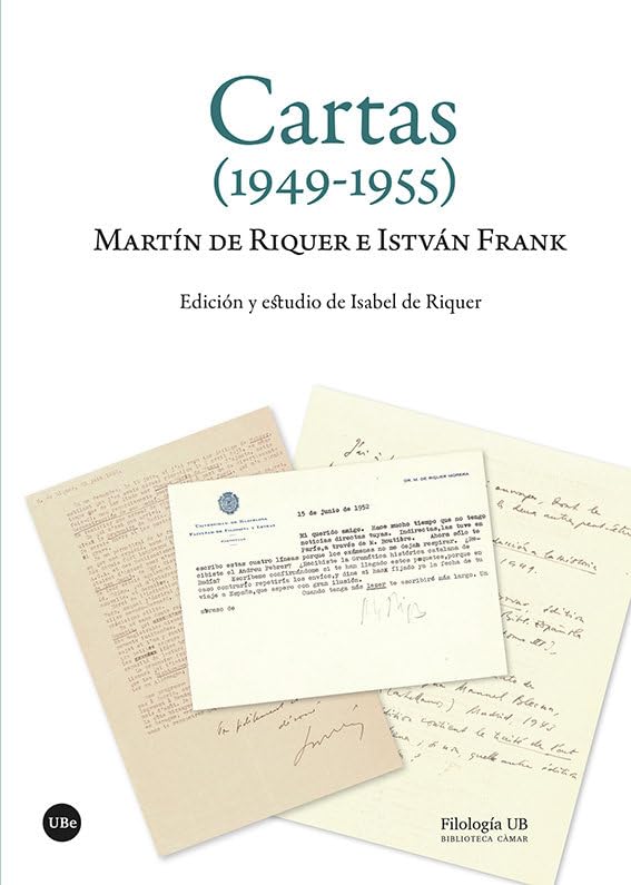 Cartas (1949-1955): La filología románica en la posguerra: 2 (BIBLIOTECA CÀMAR)