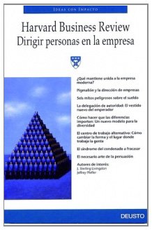 Dirigir personas en la empresa: 1 (Harvard Business Review)