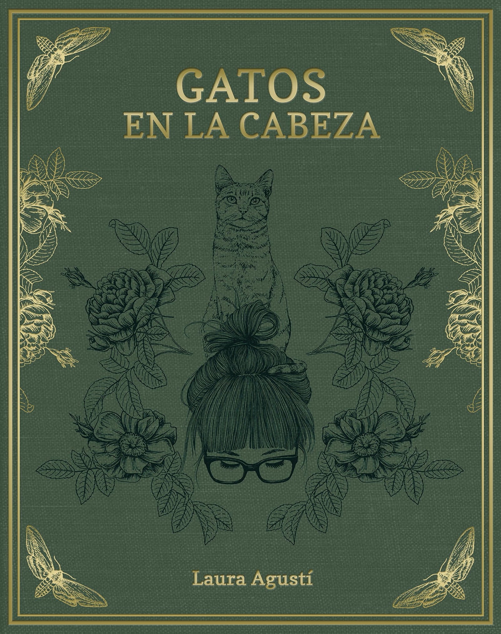 Gatos en la cabeza (Ilustración)