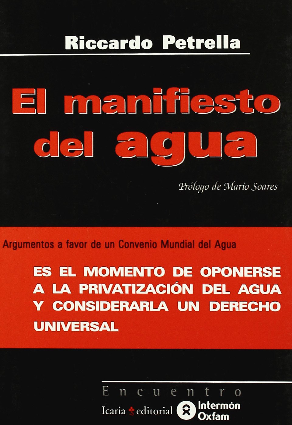 Manifiesto del agua, El