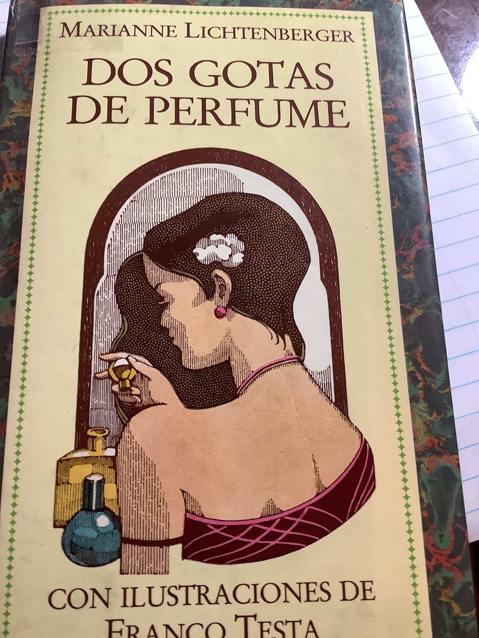 Dos gotas de perfume