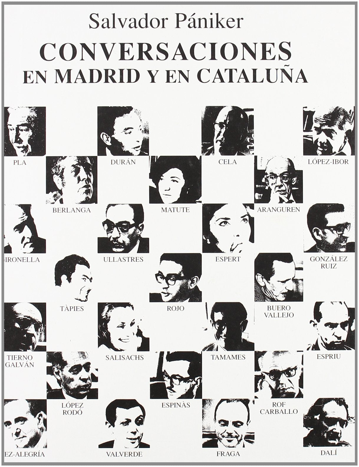 Conversaciones en Madrid y Cataluña (ENSAYO)