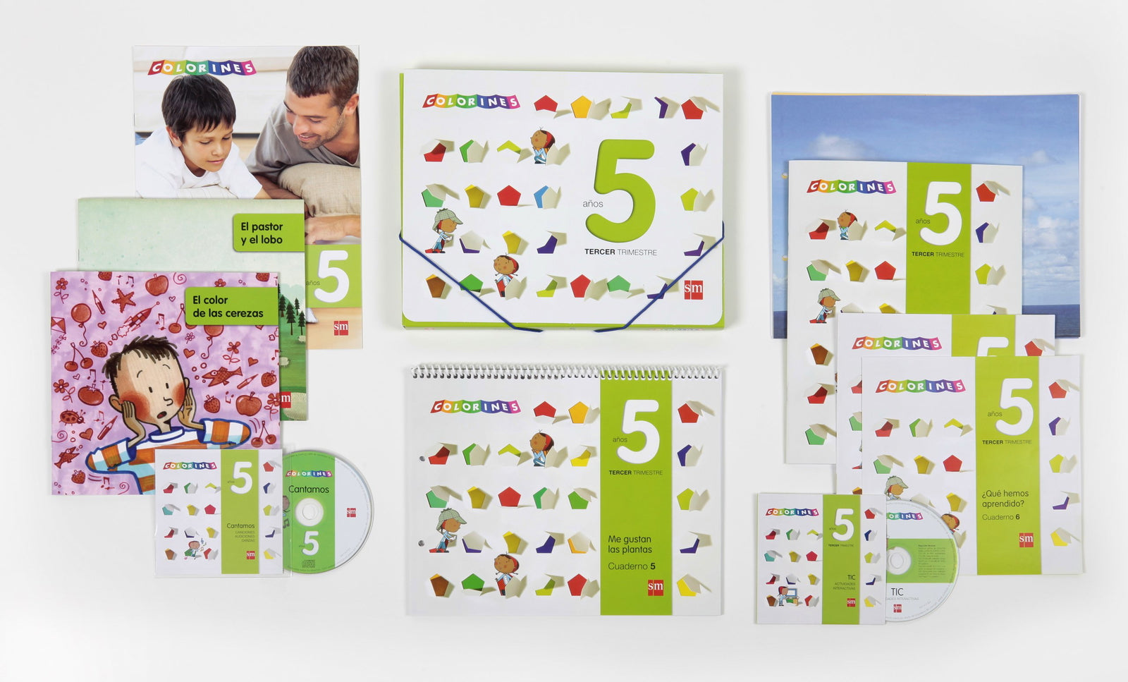 Colorines. 5 años, 3er Trimestre - 9788467560817 (EDUCACION INFANTIL)