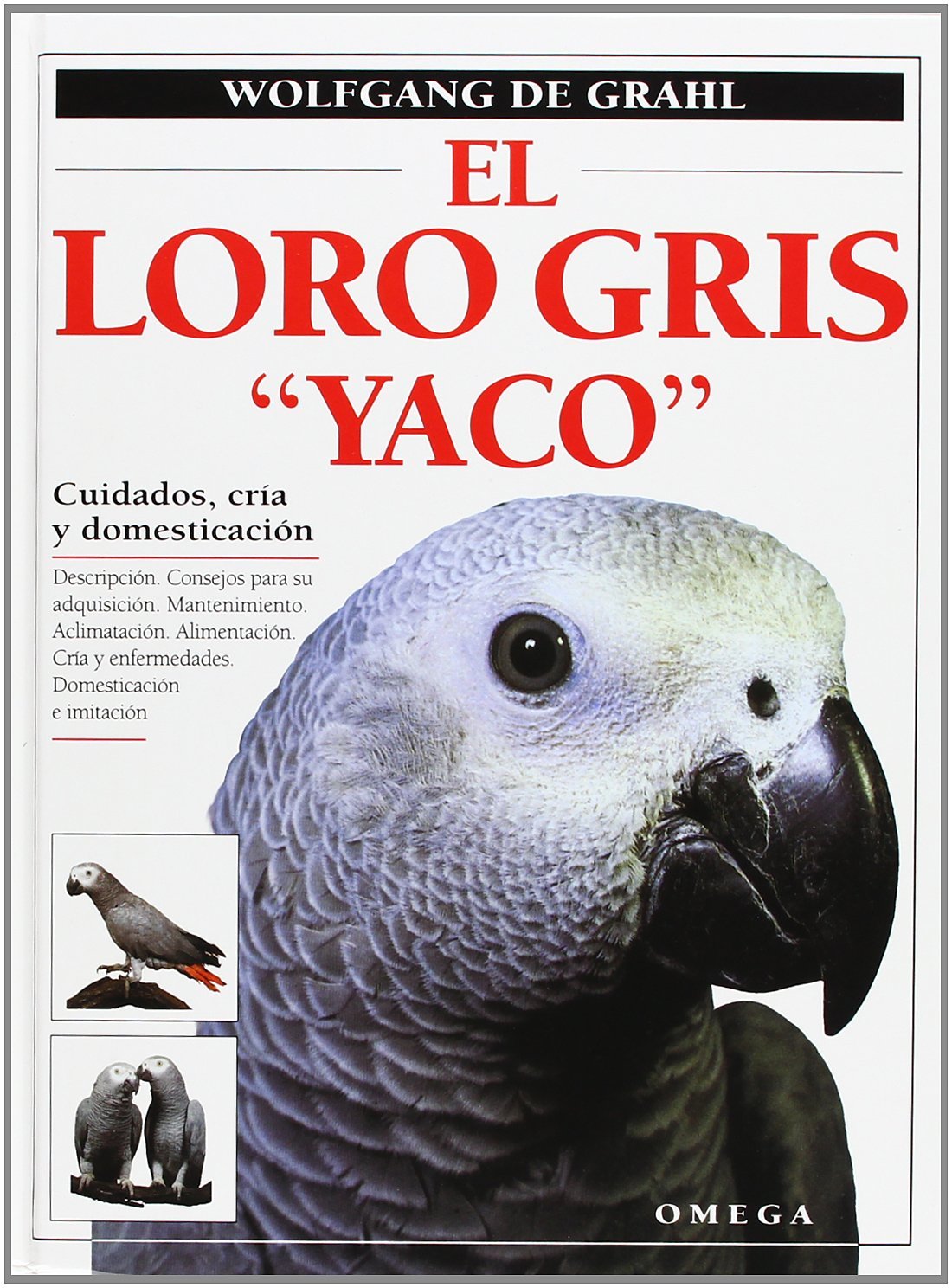 EL LORO GRIS 'YACO' (GUIAS DEL NATURALISTA-AVES EXÓTICAS-PERIQUITOS-CANARIOS)
