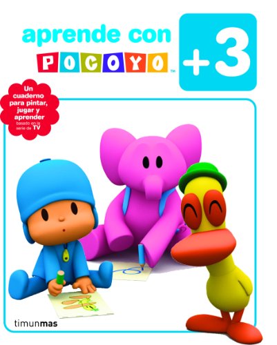Aprende con Pocoyó +3: Para pintar, jugar y aprender