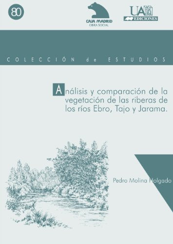 Análisis y comparación de la vegetación de las riberas de los ríos Ebro, Tajo y Jarama: 80 (Colección de Estudios)