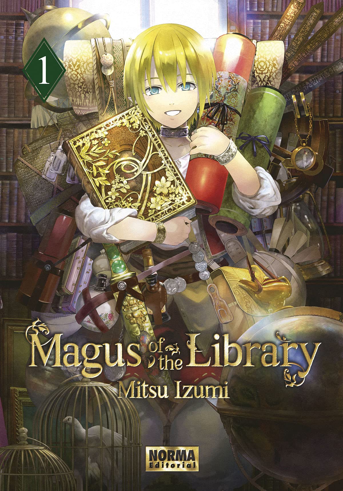 Magus Of The Library 01: 1ª edicion Postal (SIN COLECCION)