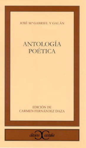 Antología poética . (CLASICOS CASTALIA. C/C.)