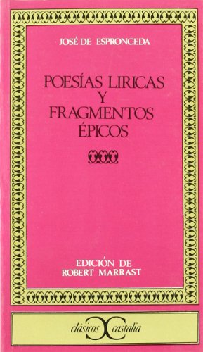 Poesías líricas y fragmentos épicos                                             .