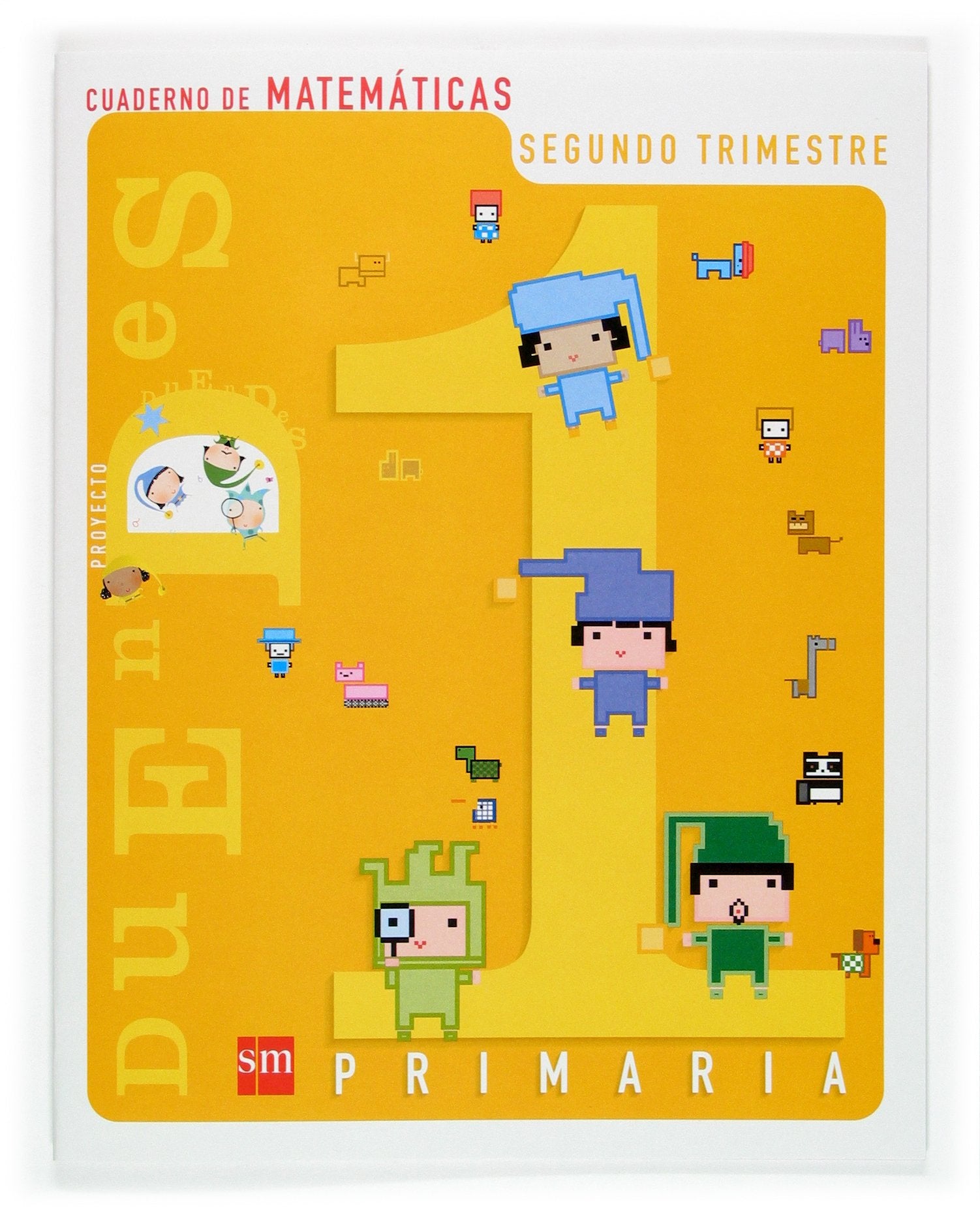 Cuaderno de Matemáticas. 1 Primaria, 2 trimestre. Proyecto Duendes - 9788434889194