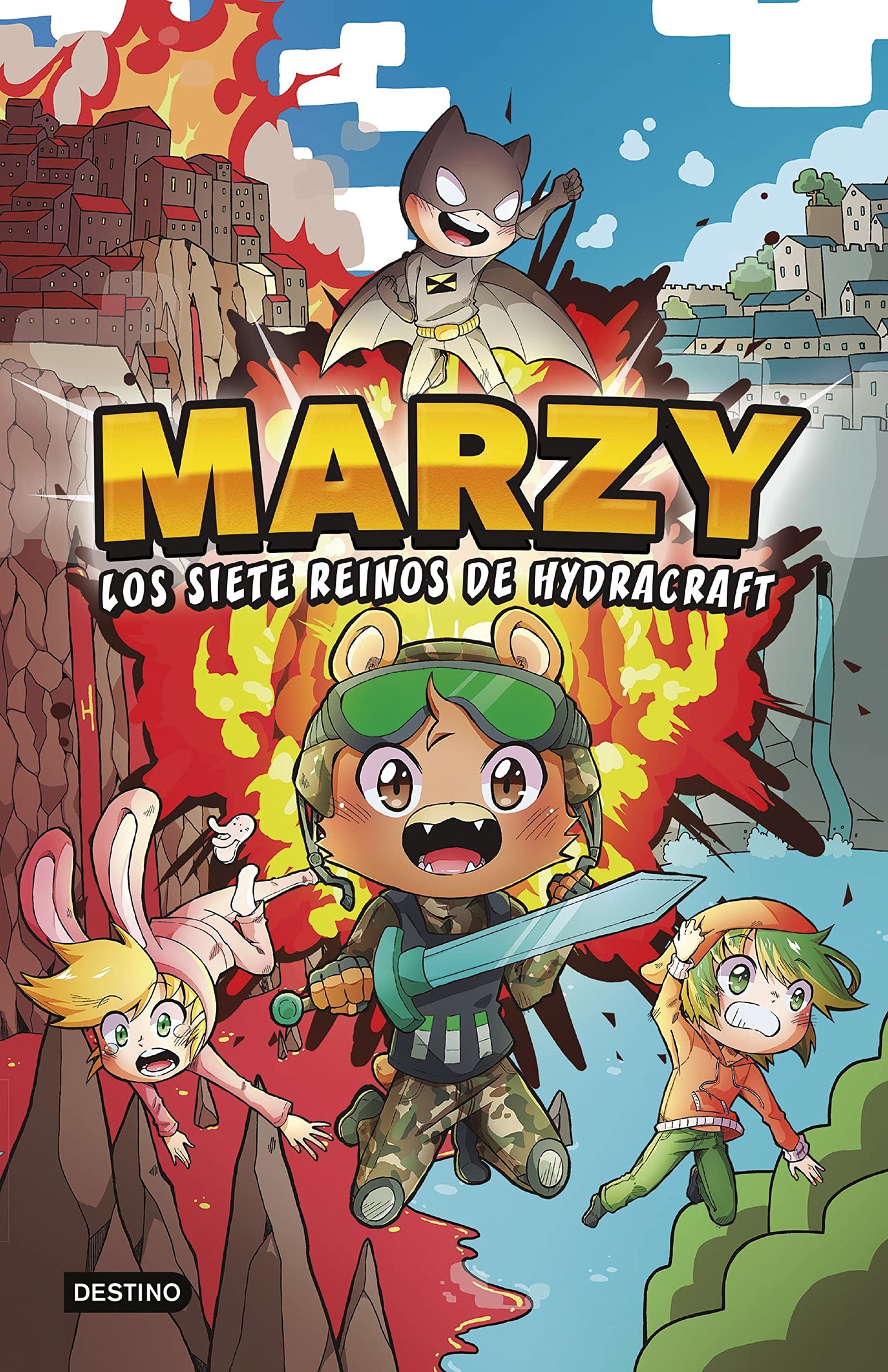 The MarZy 1. Marzy y los Siete Reinos de Hydracraft (Jóvenes influencers)