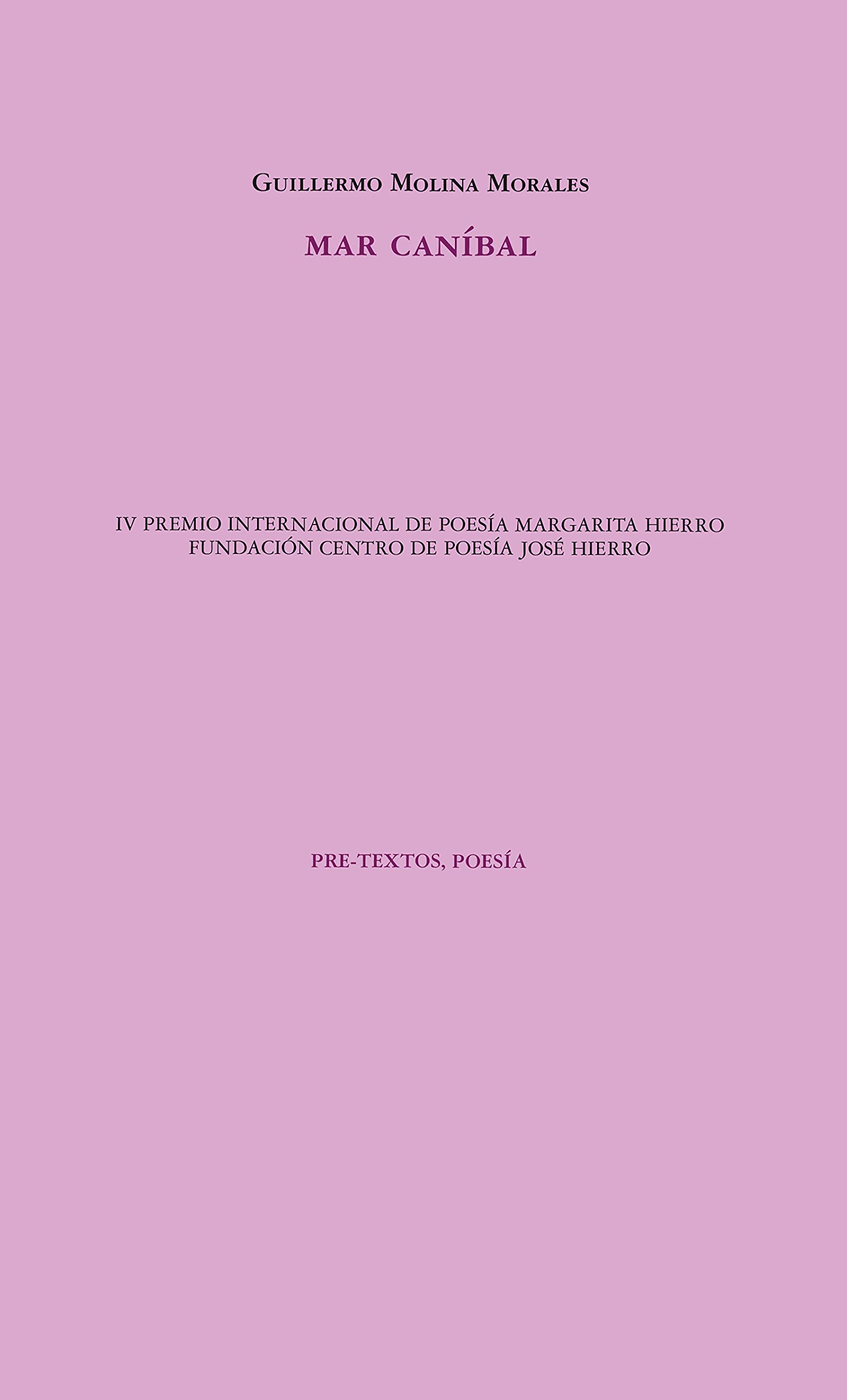 Mar caníbal: 1688 (Poesía)