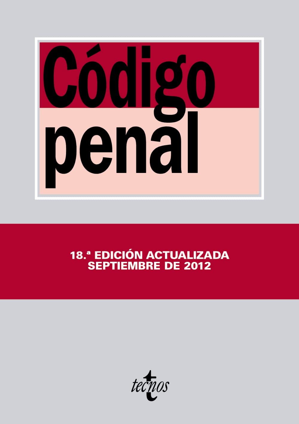Código Penal: Ley Orgánica 10/1995, de 23 de noviembre (Derecho - Biblioteca de Textos Legales)