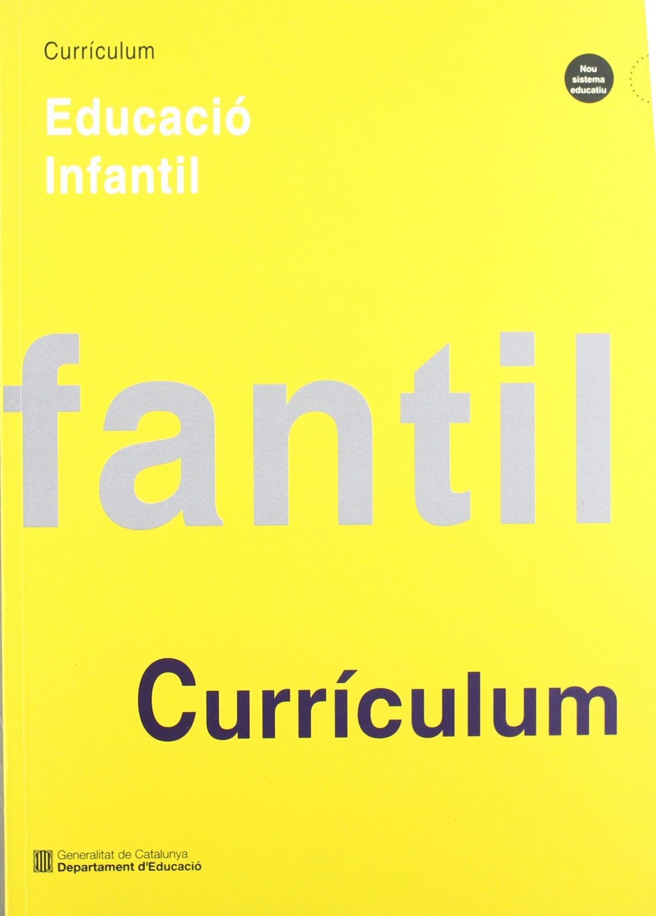 Currículum. Educació infantil