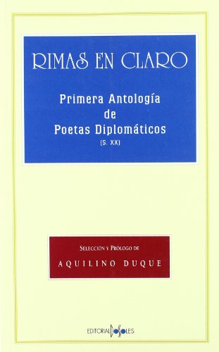 Rimas en claro: primera antologia de poetas diplomaticos