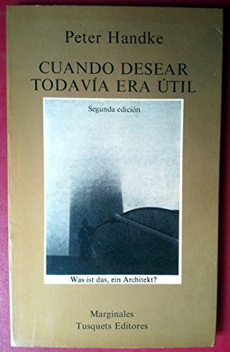 Cuando desear todavía era útil: 59 (Marginales)