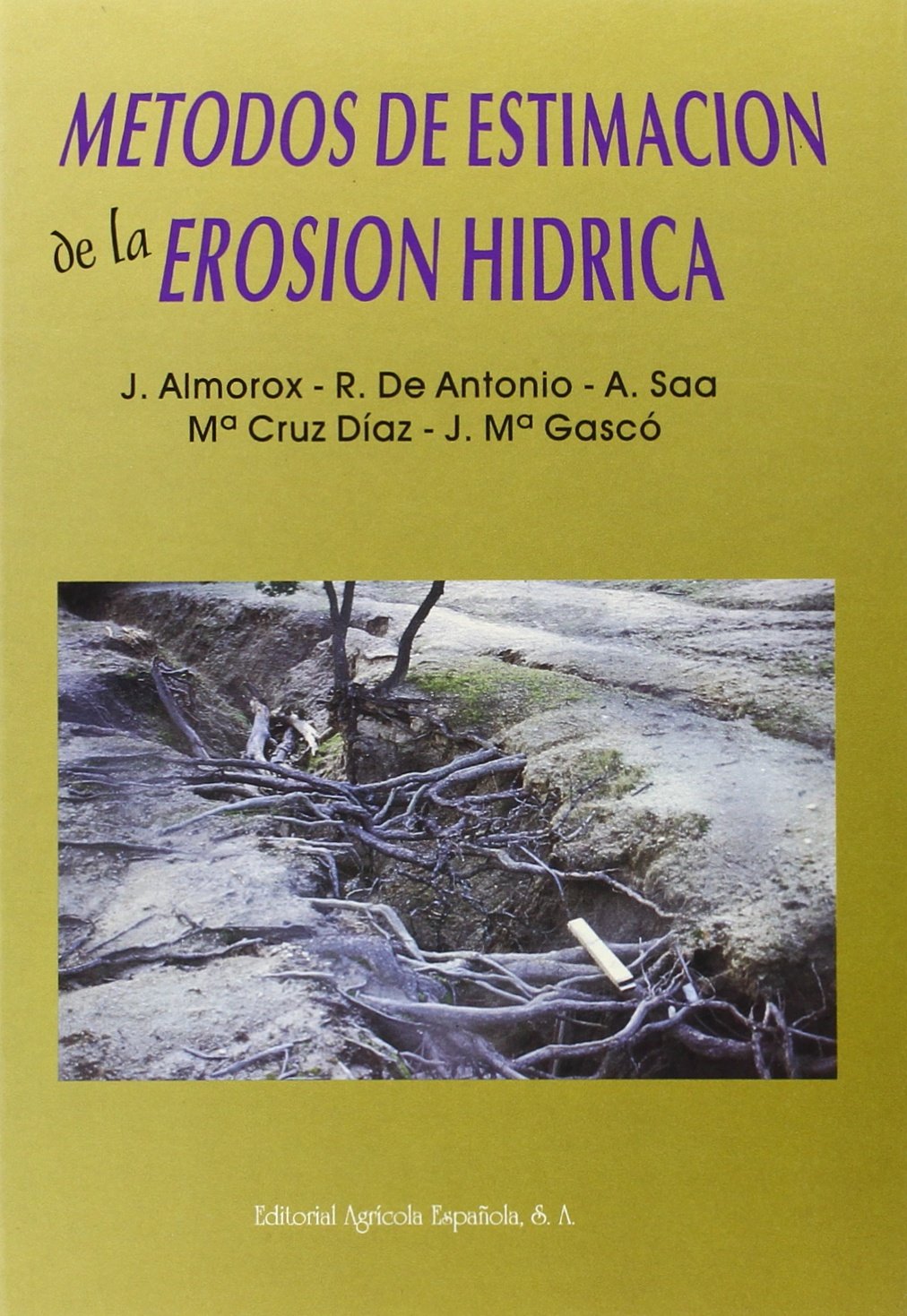 METODOS DE ESTIMACION DE LA EROSION HIDRICA (FONDO)