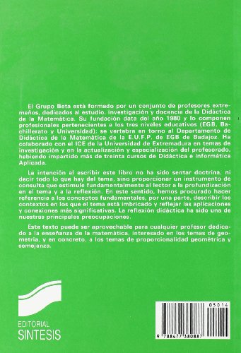 Proporcionalidad geométrica y semejanza
