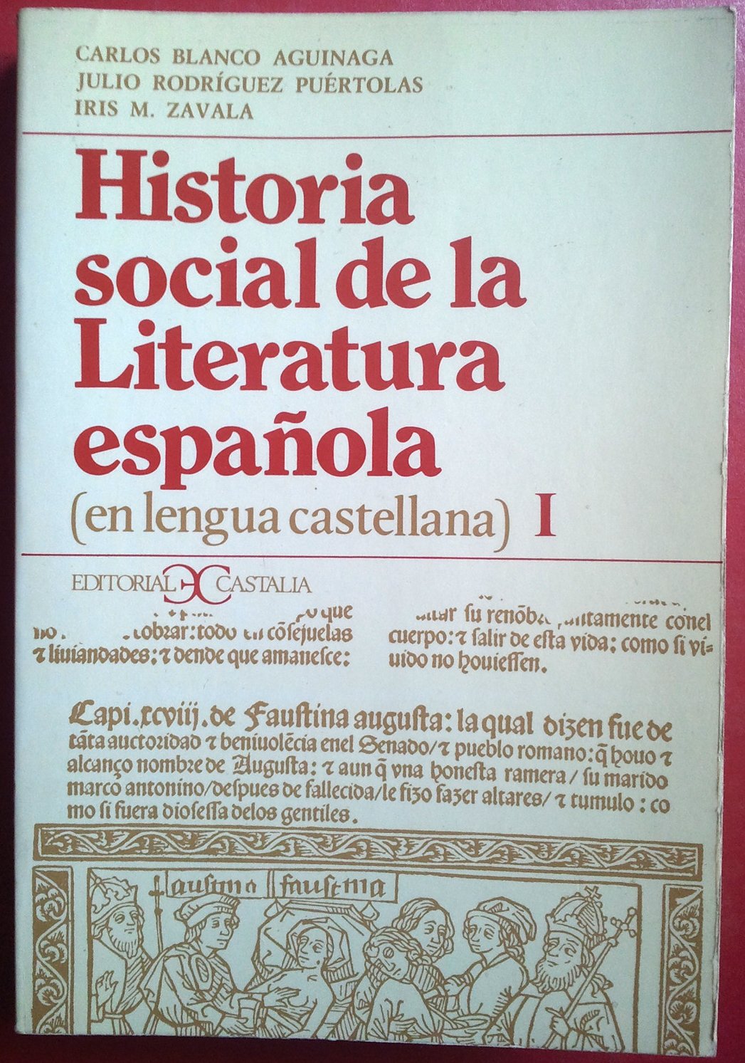 HISTORIA SOCIAL LIT,ESPA TOMO I (SIN COLECCION)