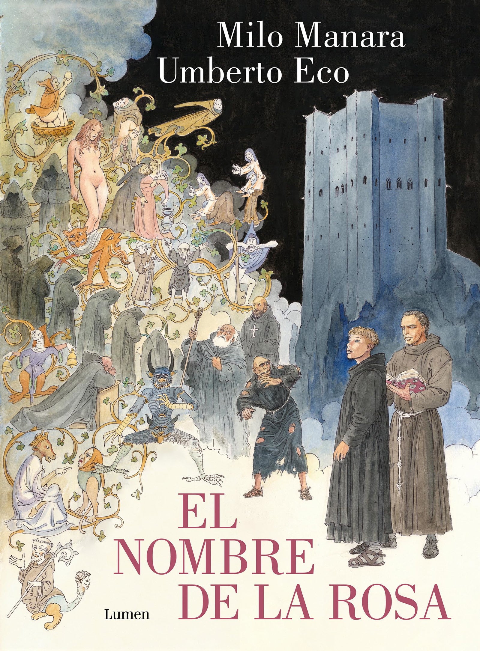 El nombre de la rosa. La novela gráfica: Volumen 1 (de 2) (Lumen Gráfica)