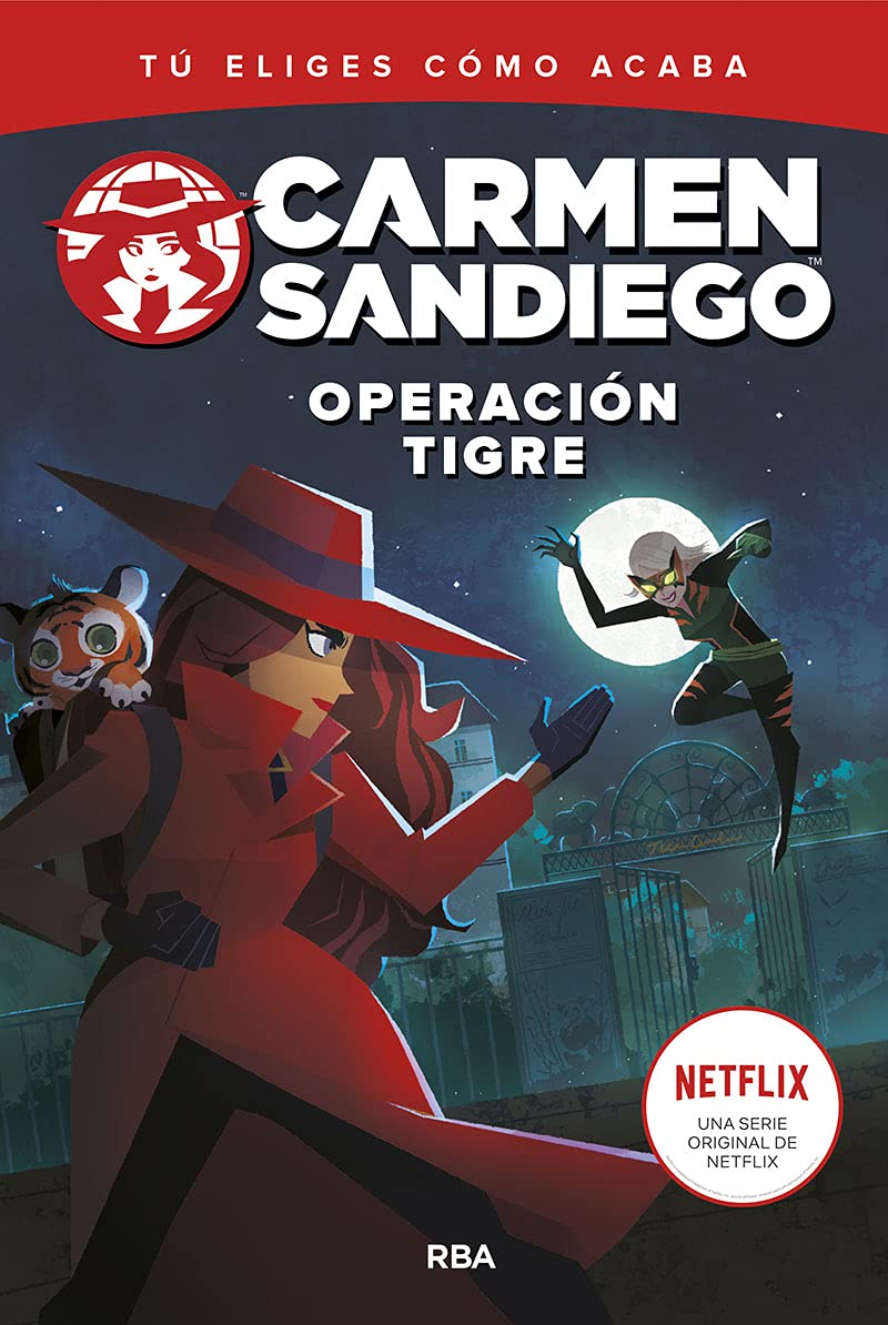Carmen Sandiego 3 - Operación tigre: Tú eliges cómo acaba (Ficción Kids)