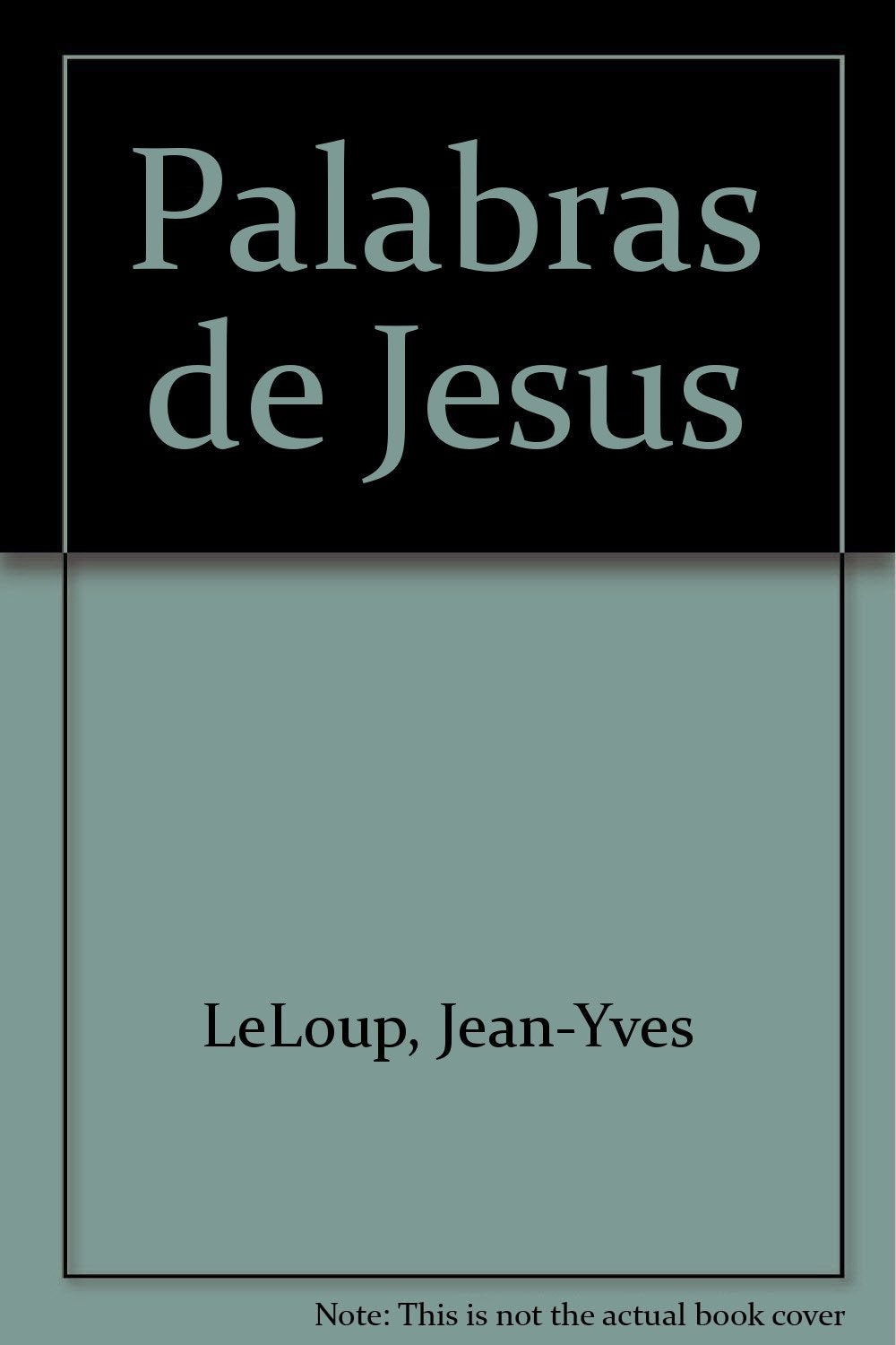 Palabras de Jesús