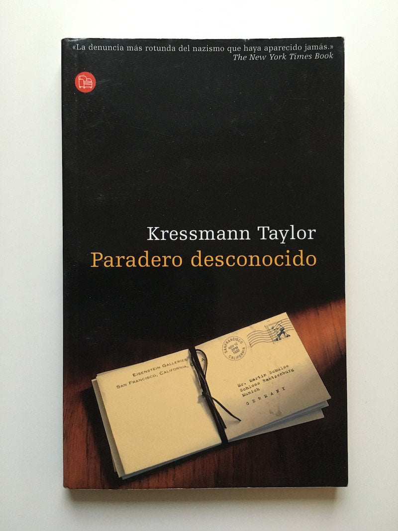 PARADERO DESCONOCIDO PDL KRESSMAN TAYLOR